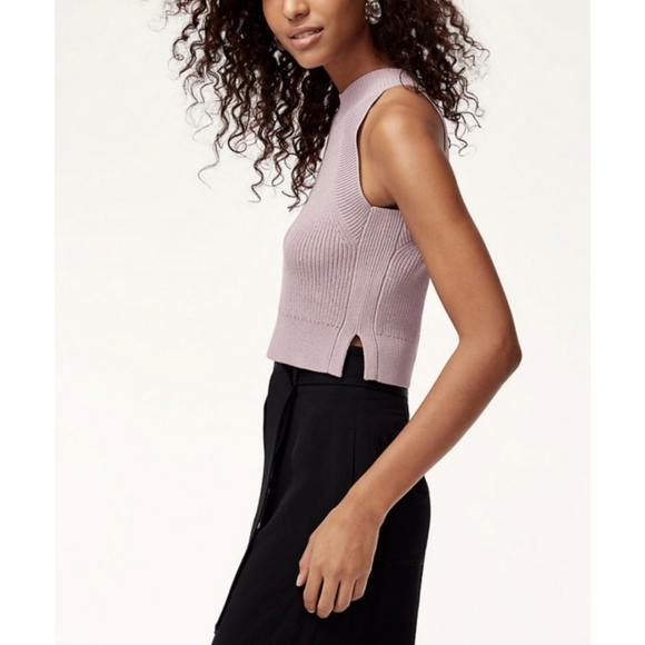 ARITZIA WILFRED Crevier Knit Top-S - Picture 3 of 12
